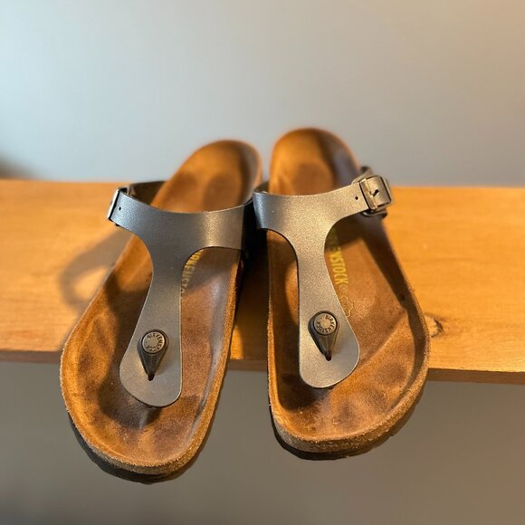 Silver Birkenstock Sandals - BOGO DEAL - Picture 6 of 6